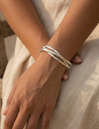 Brass Entagled Bangles